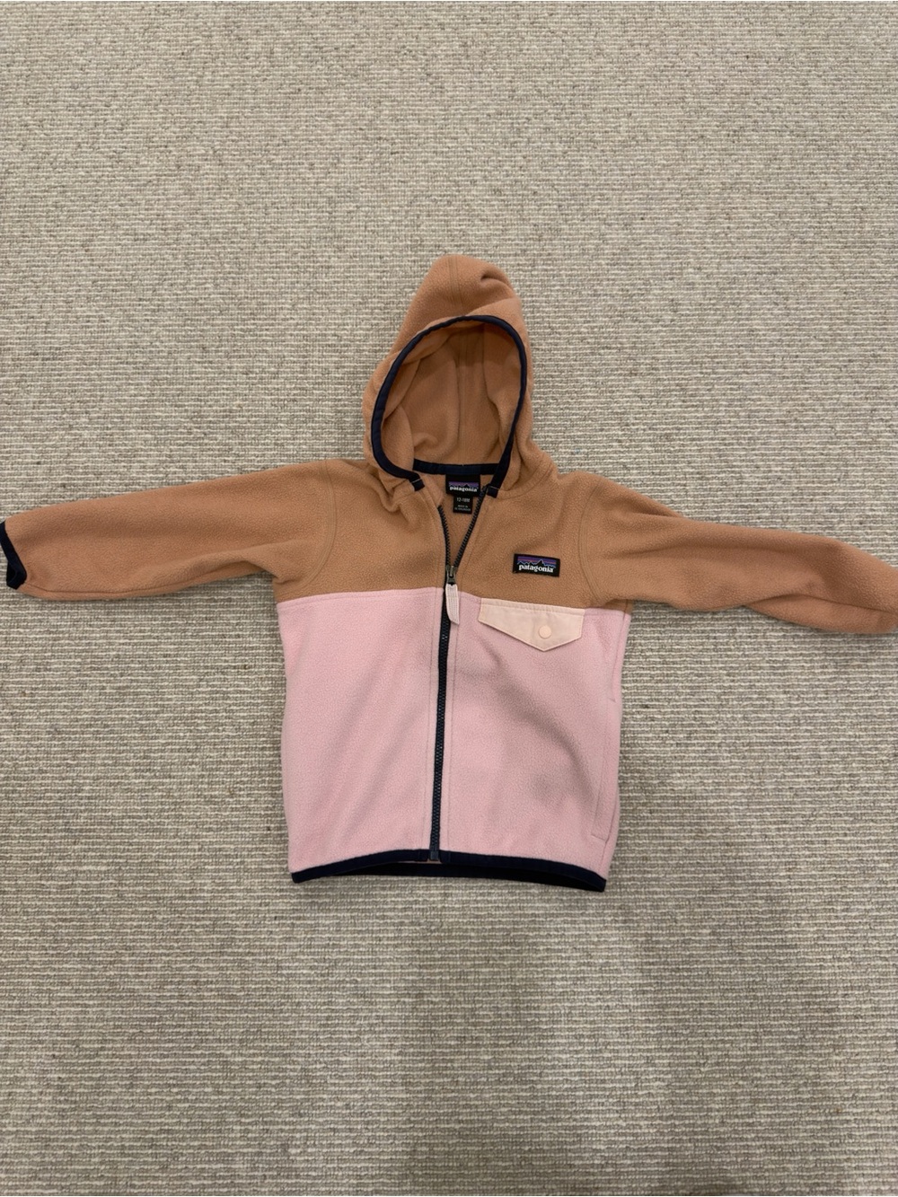 Patagonia Baby Hooded Fleece Jacket